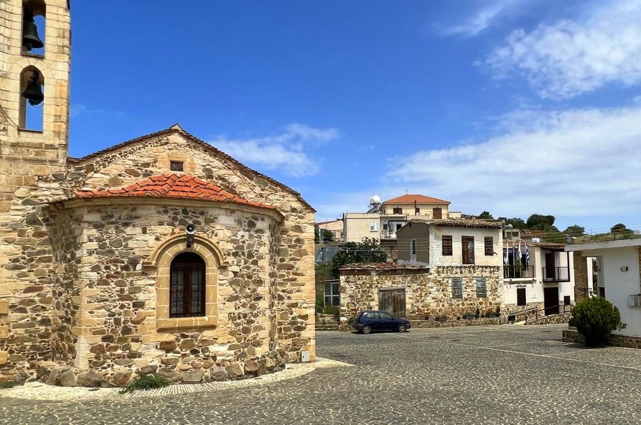 Panagia Galaktotrofousa Church in Kapedes Village Cyprus