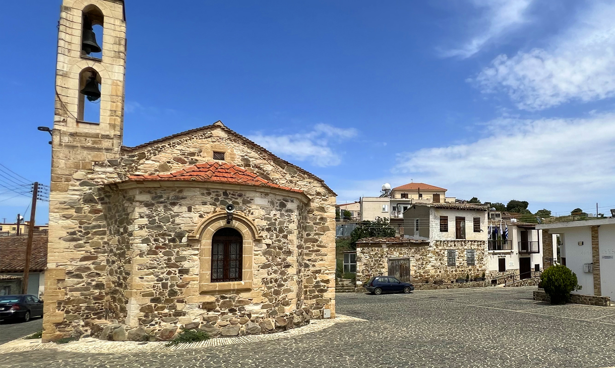 Panagia Galaktotrofousa Church in Kapedes Village Cyprus